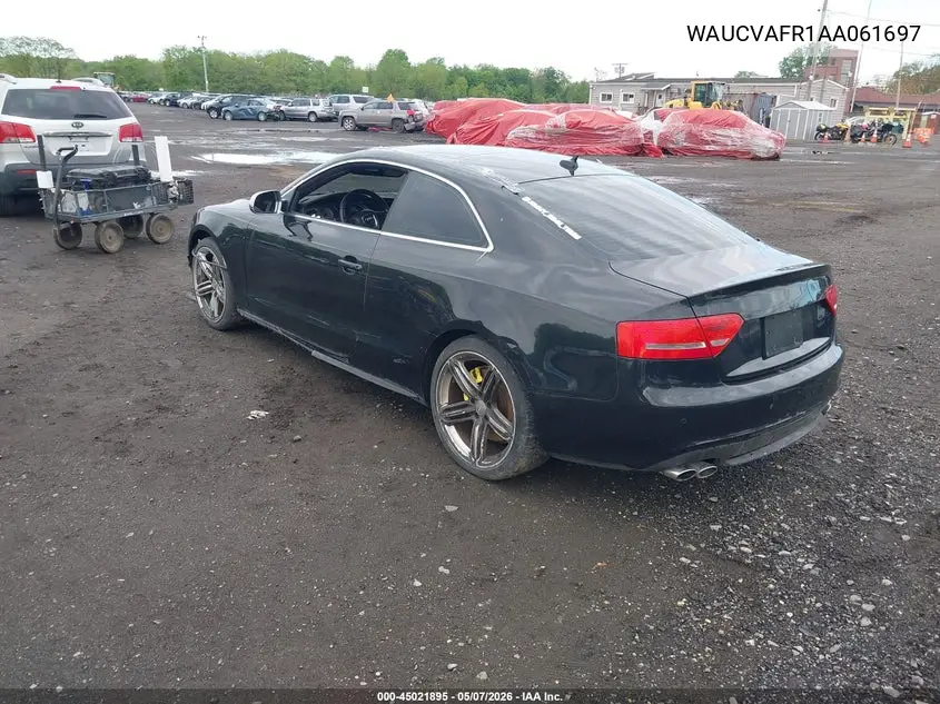 2010 Audi S5 4.2 Premium Plus VIN: WAUCVAFR1AA061697 Lot: 45021895