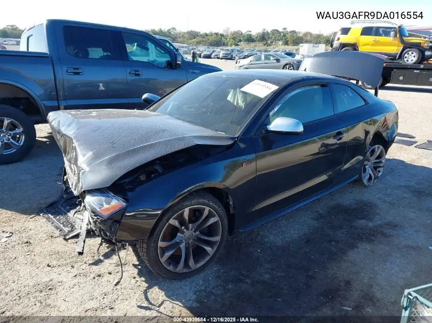 2013 Audi S5 3.0T Premium Plus VIN: WAU3GAFR9DA016554 Lot: 43939584