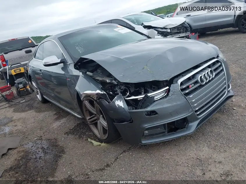 2013 Audi S5 3.0T Premium Plus VIN: WAUCGAFR8DA039713 Lot: 44922869