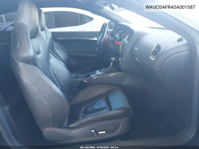 2013 Audi S5 3.0T Premium Plus VIN: WAUCGAFR4DA001587 Lot: 45578996
