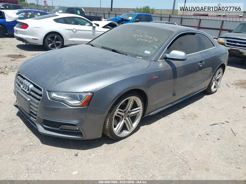 2013 Audi S5 3.0T Premium Plus VIN: WAUVGAFR1DA027766 Lot: 45677656