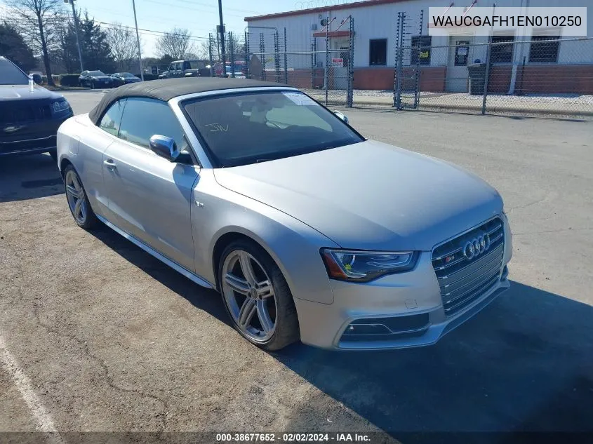 2014 Audi S5 3.0T Premium Plus VIN: WAUCGAFH1EN010250 Lot: 38677652