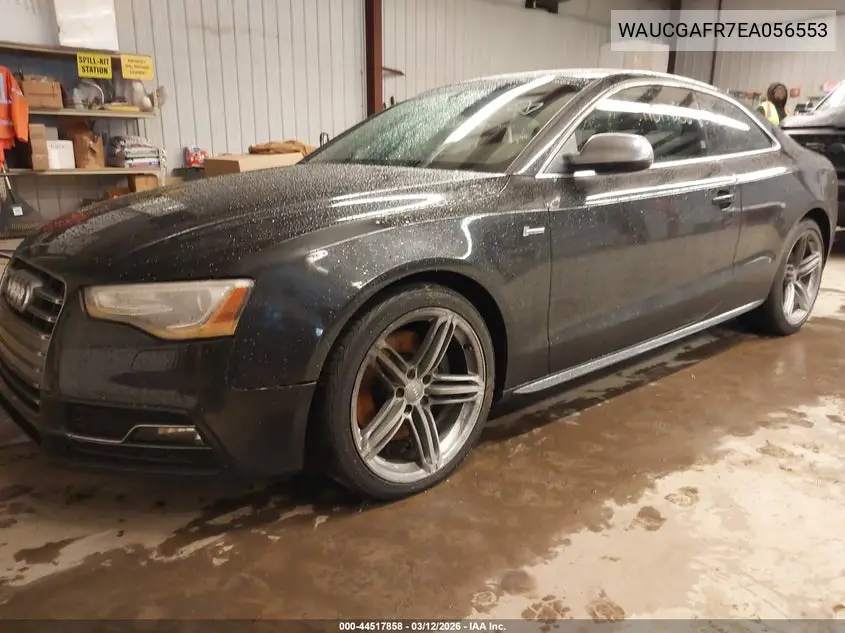 2014 Audi S5 3.0T Premium Plus VIN: WAUCGAFR7EA056553 Lot: 44517858