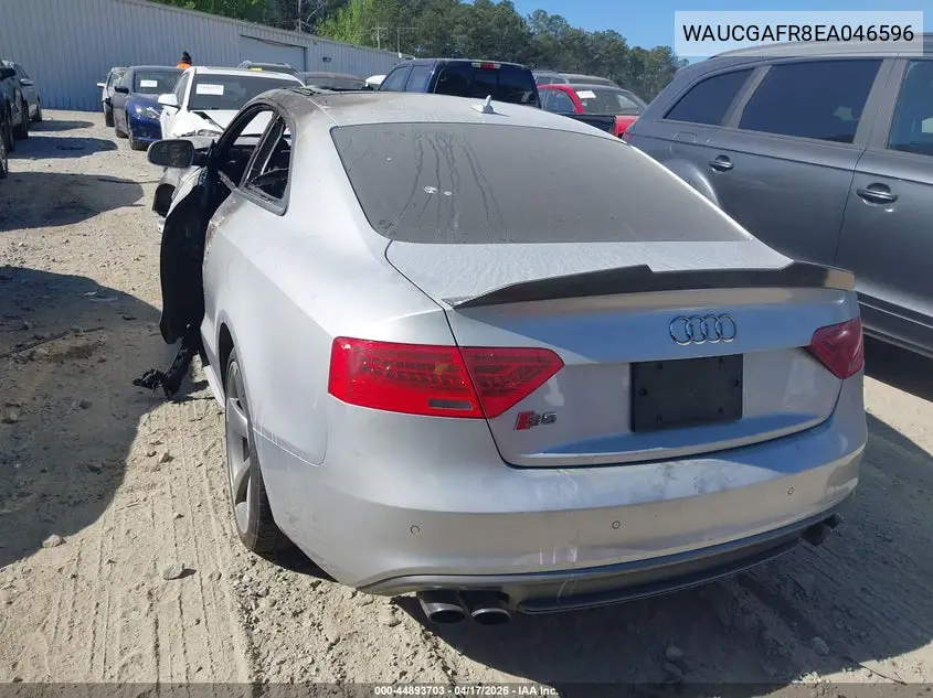 2014 Audi S5 3.0T Premium Plus VIN: WAUCGAFR8EA046596 Lot: 44893703