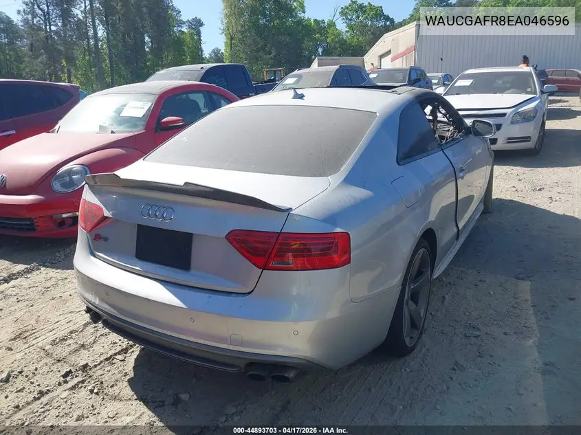 2014 Audi S5 3.0T Premium Plus VIN: WAUCGAFR8EA046596 Lot: 44893703