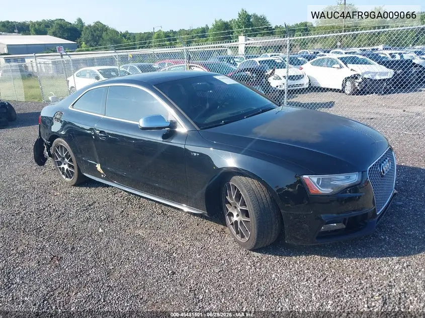 2016 Audi S5 Premium Plus VIN: WAUC4AFR9GA009066 Lot: 45481501