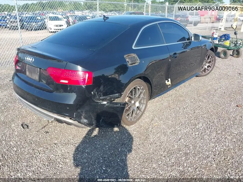 2016 Audi S5 Premium Plus VIN: WAUC4AFR9GA009066 Lot: 45481501