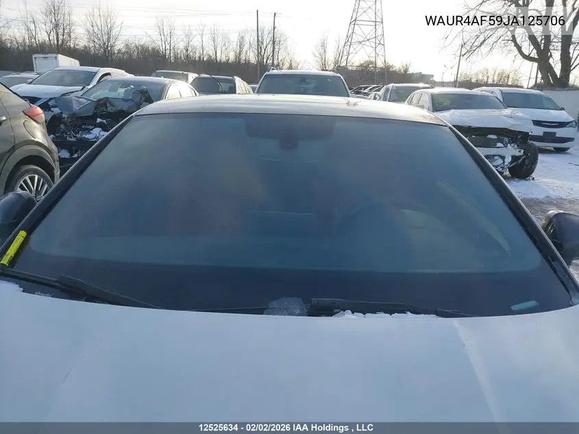 2018 Audi S5 3.0T Technik VIN: WAUR4AF59JA125706 Lot: 12525634
