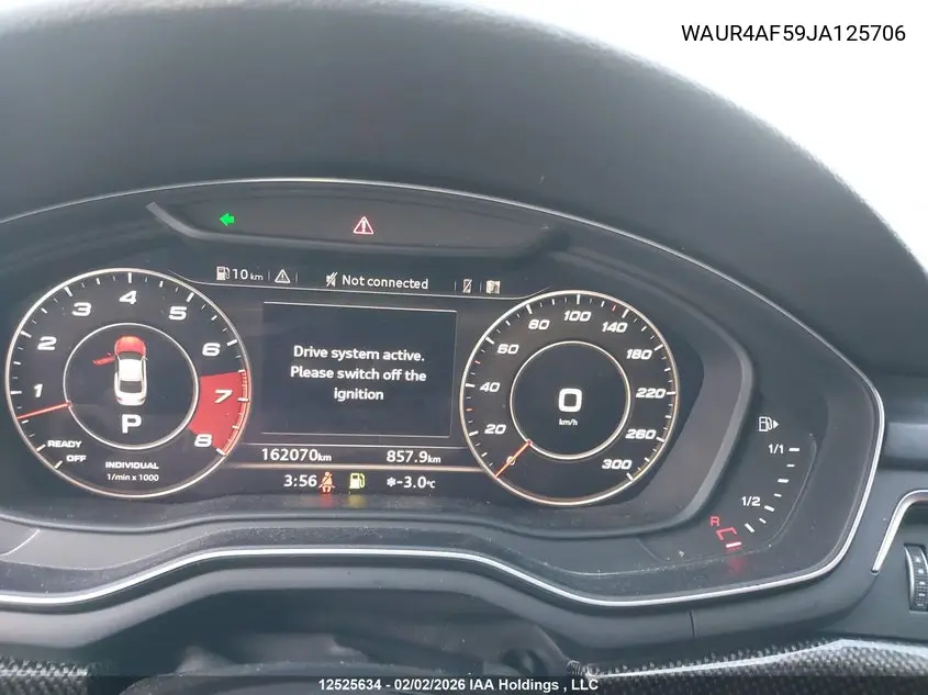 2018 Audi S5 3.0T Technik VIN: WAUR4AF59JA125706 Lot: 12525634