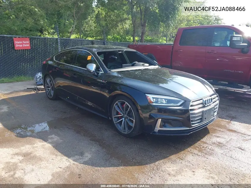 2018 Audi S5 3.0T Premium Plus VIN: WAUC4CF52JA088466 Lot: 45628045