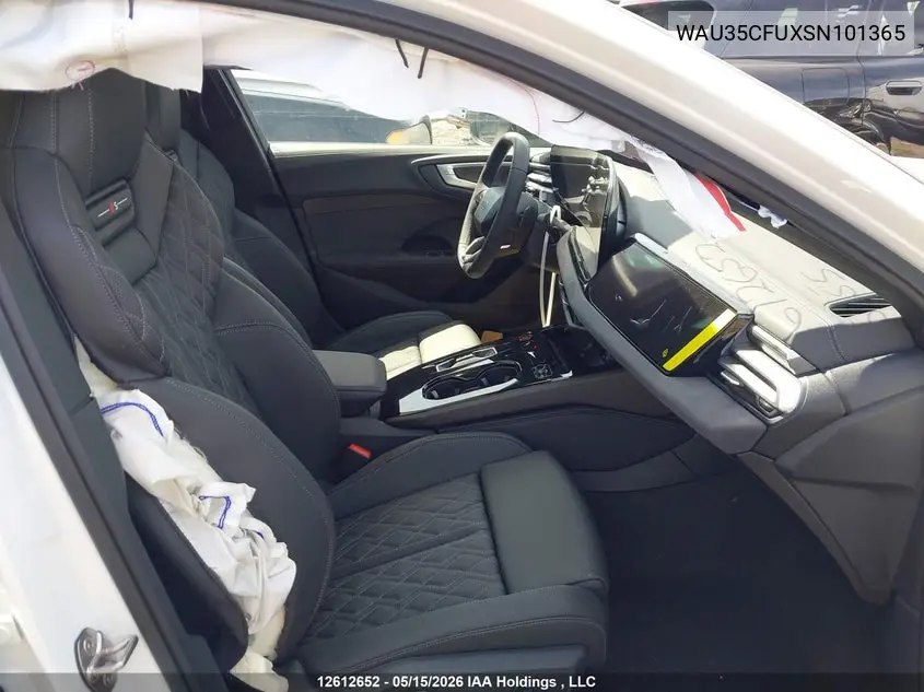 2025 Audi S5 Prestige VIN: WAU35CFUXSN101365 Lot: 12612652