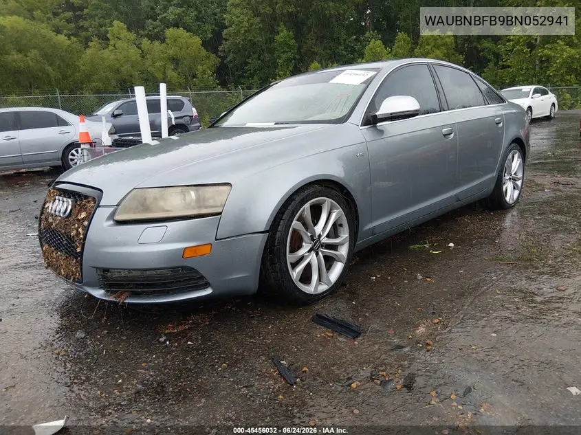 2011 Audi S6 5.2 Prestige VIN: WAUBNBFB9BN052941 Lot: 45456032