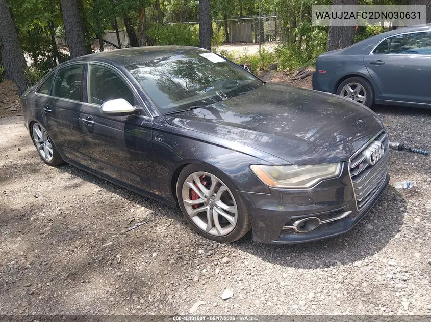 2013 Audi S6 4.0T Prestige VIN: WAUJ2AFC2DN030631 Lot: 45401501