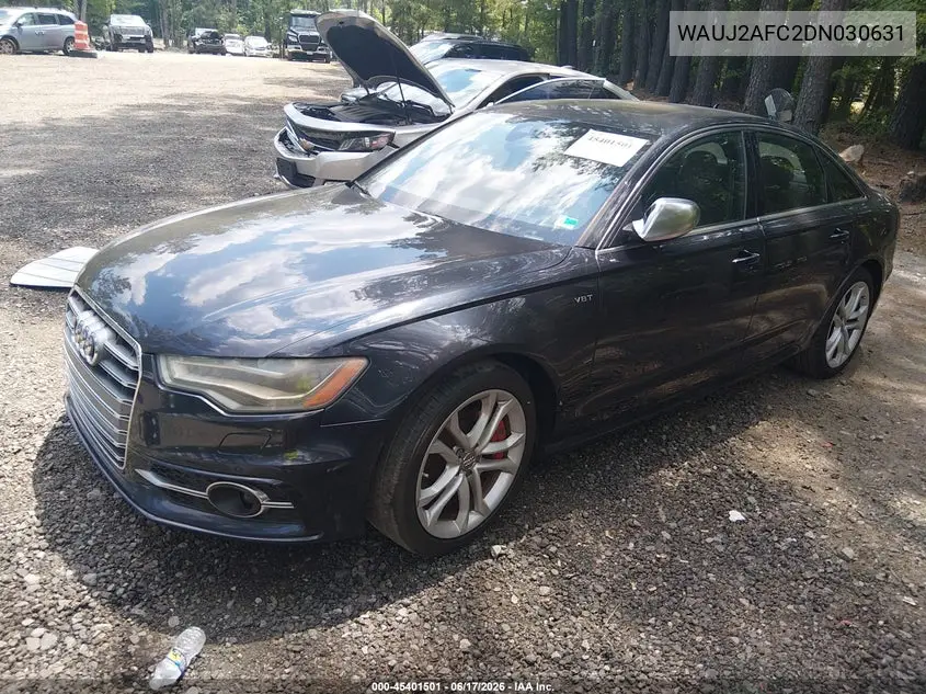 2013 Audi S6 4.0T Prestige VIN: WAUJ2AFC2DN030631 Lot: 45401501
