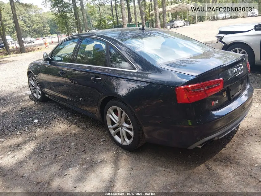 2013 Audi S6 4.0T Prestige VIN: WAUJ2AFC2DN030631 Lot: 45401501