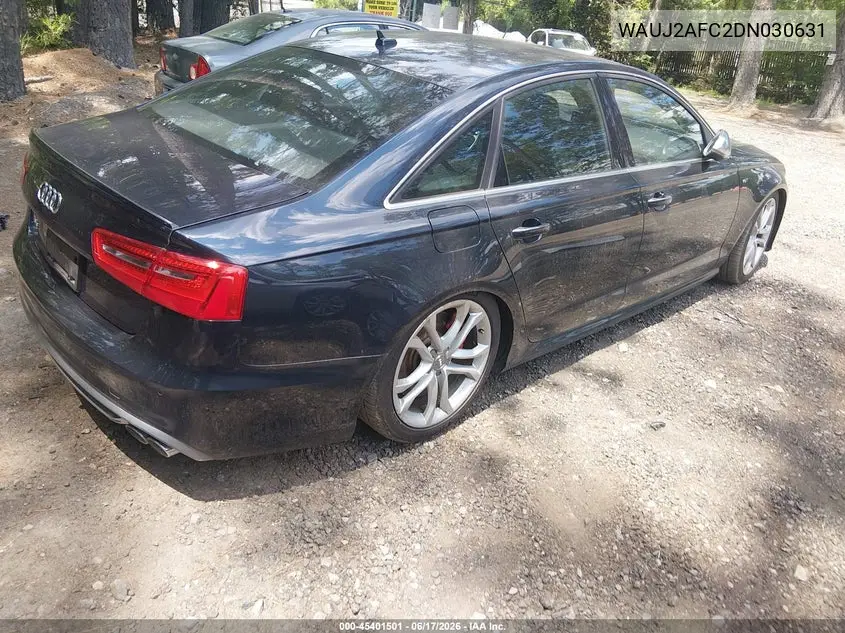 2013 Audi S6 4.0T Prestige VIN: WAUJ2AFC2DN030631 Lot: 45401501