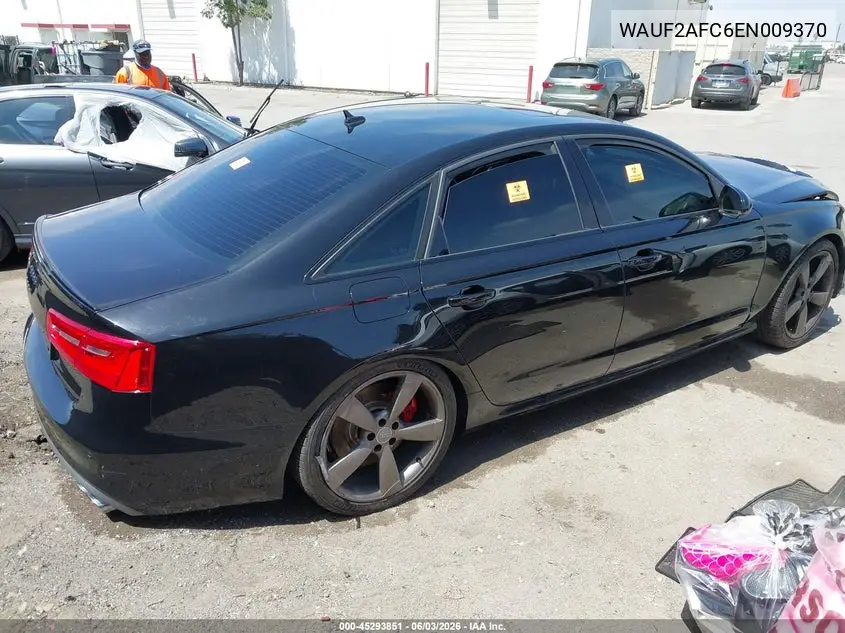 2014 Audi S6 4.0T Prestige VIN: WAUF2AFC6EN009370 Lot: 45293851