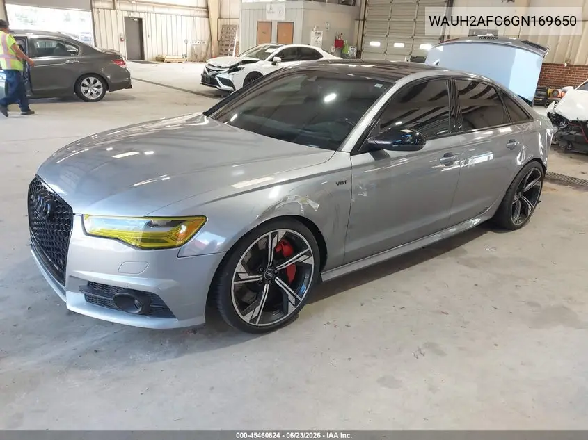 2016 Audi S6 Prestige VIN: WAUH2AFC6GN169650 Lot: 45460824