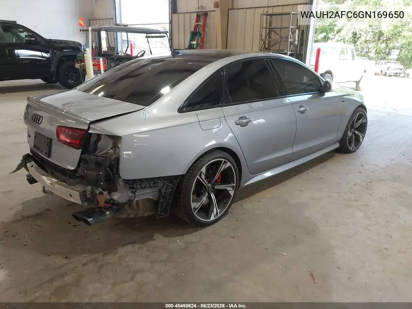 2016 Audi S6 Prestige VIN: WAUH2AFC6GN169650 Lot: 45460824