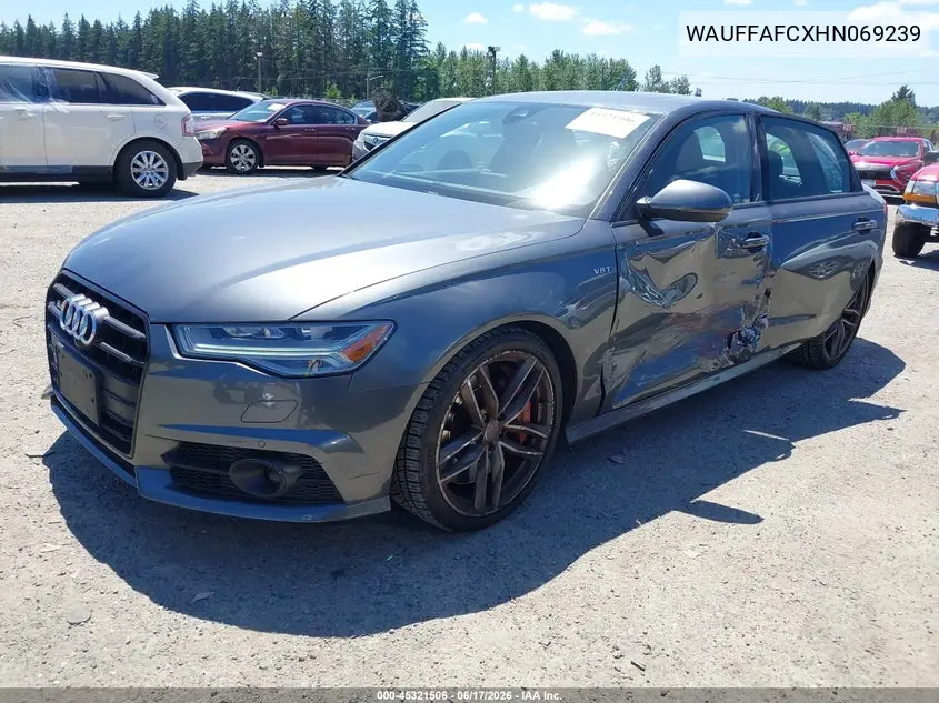 2017 Audi S6 4.0T Premium Plus VIN: WAUFFAFCXHN069239 Lot: 45321506