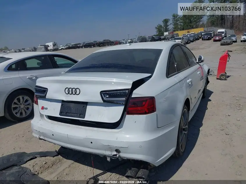 2018 Audi S6 4.0T Premium Plus VIN: WAUFFAFCXJN103766 Lot: 44670292