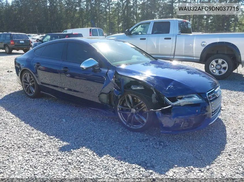 2013 Audi S7 4.0T Prestige VIN: WAU32AFC9DN037715 Lot: 45023561
