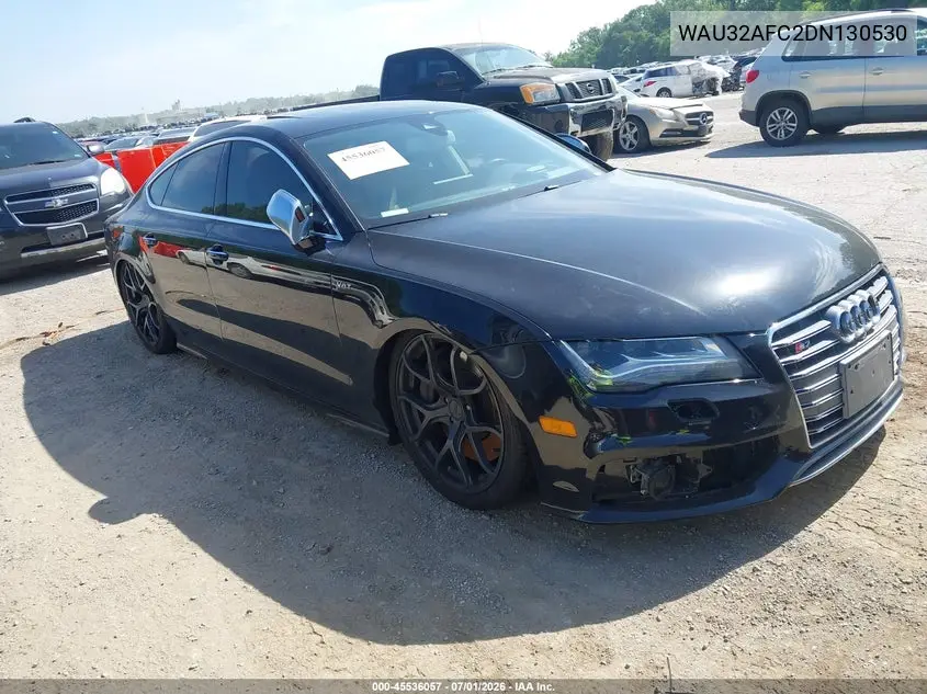 2013 Audi S7 4.0T Prestige VIN: WAU32AFC2DN130530 Lot: 45536057