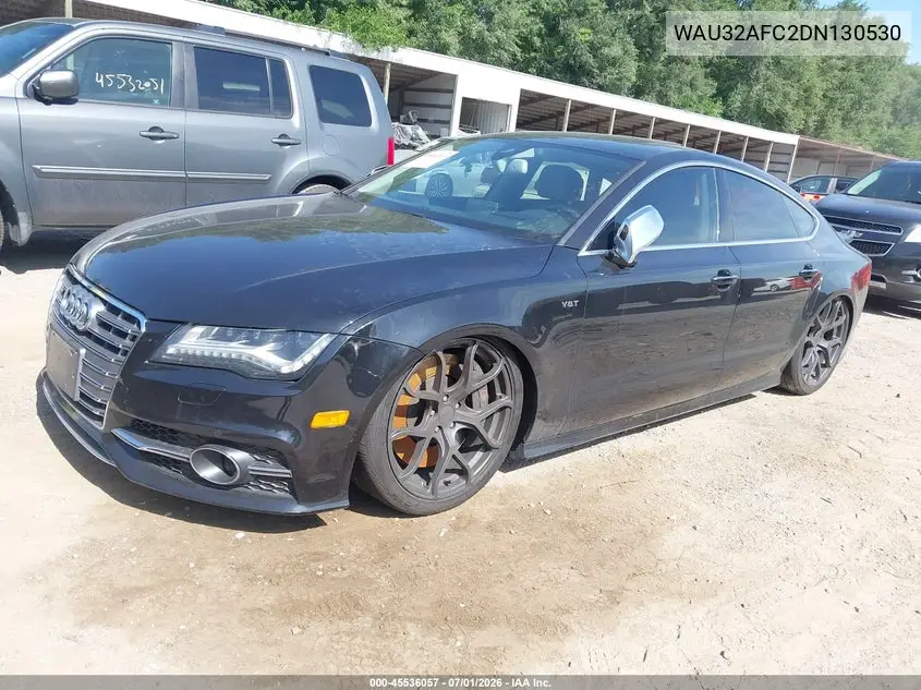 2013 Audi S7 4.0T Prestige VIN: WAU32AFC2DN130530 Lot: 45536057