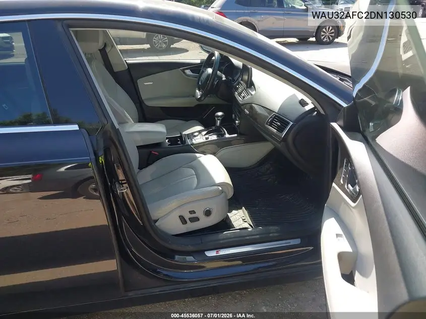 2013 Audi S7 4.0T Prestige VIN: WAU32AFC2DN130530 Lot: 45536057