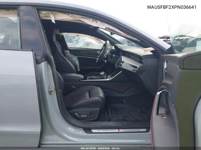 2023 Audi S7 Sportback Prestige Tfsi Quattro Tiptronic VIN: WAUSFBF2XPN036641 Lot: 45139799