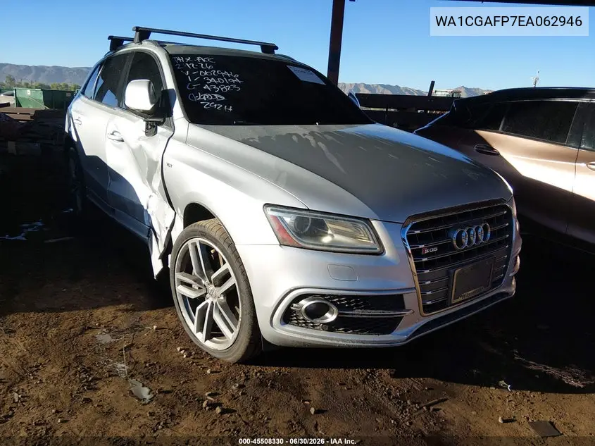 2014 Audi Sq5 3.0T Premium Plus VIN: WA1CGAFP7EA062946 Lot: 45508330