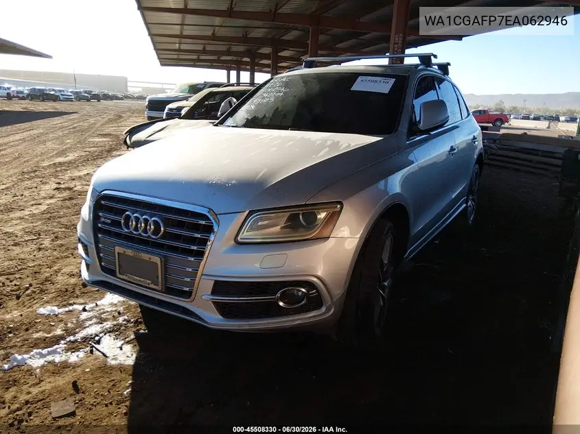 2014 Audi Sq5 3.0T Premium Plus VIN: WA1CGAFP7EA062946 Lot: 45508330