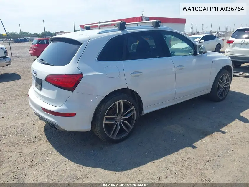 2015 Audi Sq5 3.0T Premium Plus VIN: WA1CGAFP1FA036764 Lot: 45118751