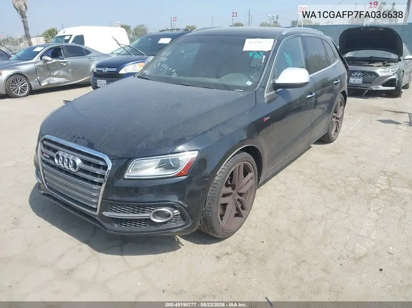 2015 Audi Sq5 3.0T Premium Plus VIN: WA1CGAFP7FA036638 Lot: 45190777