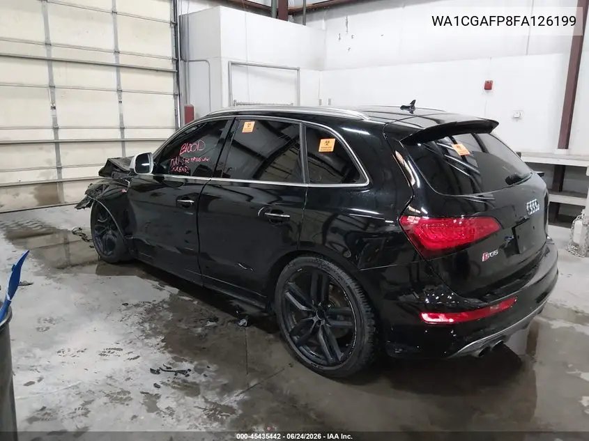 2015 Audi Sq5 3.0T Premium Plus VIN: WA1CGAFP8FA126199 Lot: 45435442