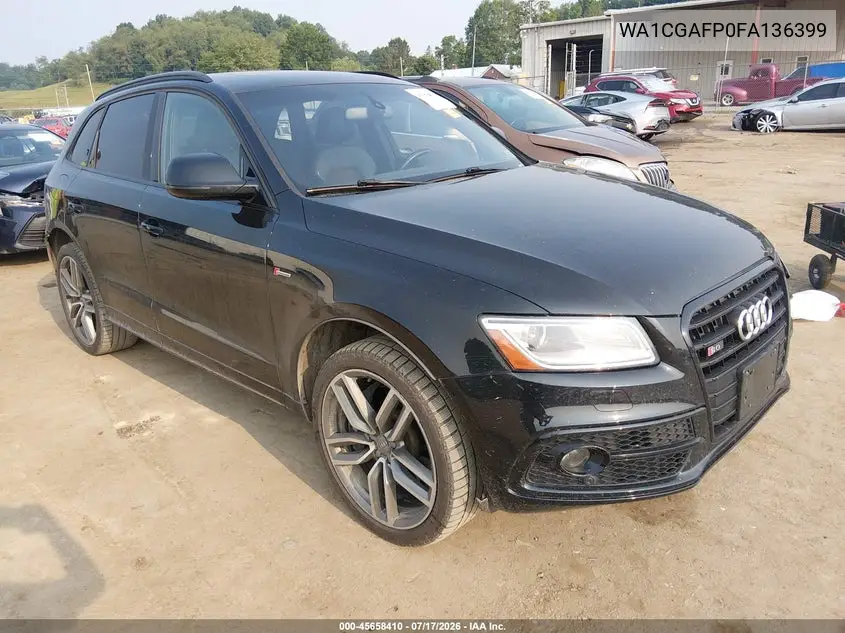 2015 Audi Sq5 3.0T Premium Plus VIN: WA1CGAFP0FA136399 Lot: 45658410