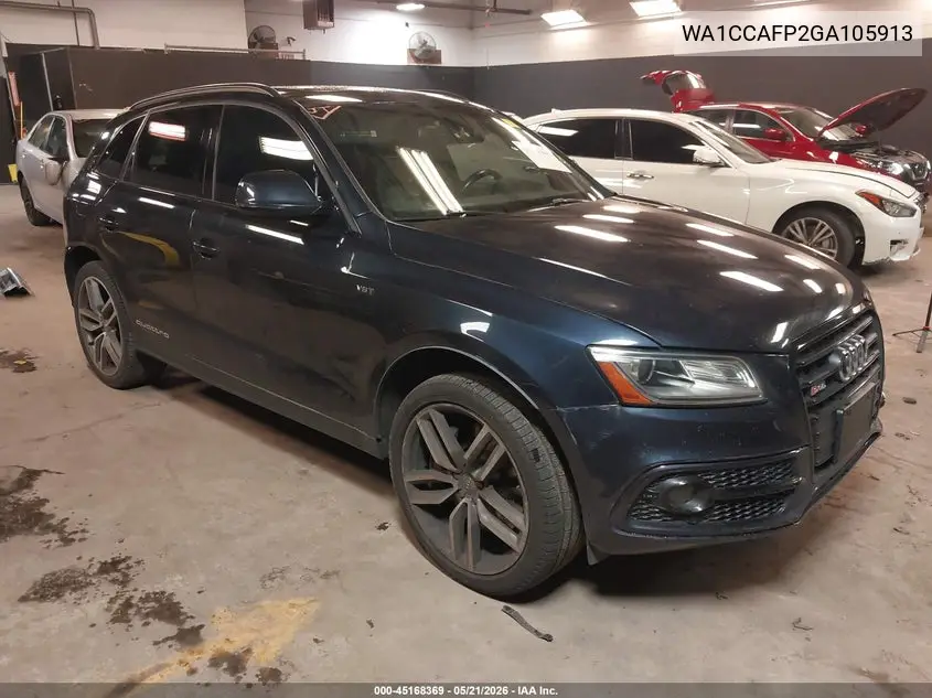 2016 Audi Sq5 3.0T Premium Plus VIN: WA1CCAFP2GA105913 Lot: 45168369