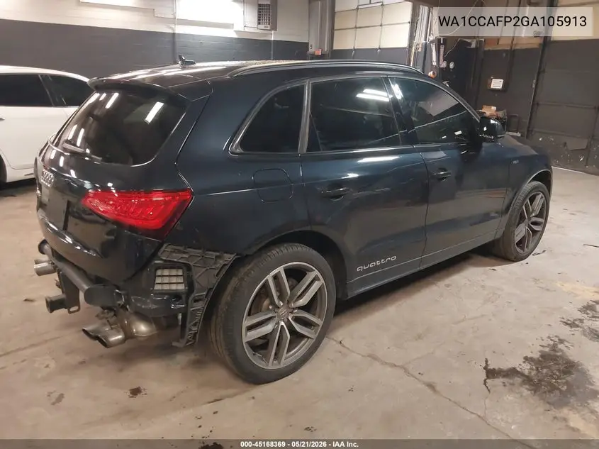 2016 Audi Sq5 3.0T Premium Plus VIN: WA1CCAFP2GA105913 Lot: 45168369