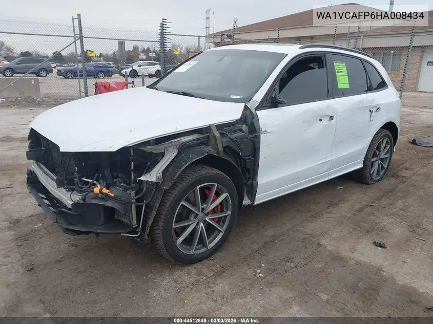 2017 Audi Sq5 3.0T Premium Plus VIN: WA1VCAFP6HA008434 Lot: 44512849