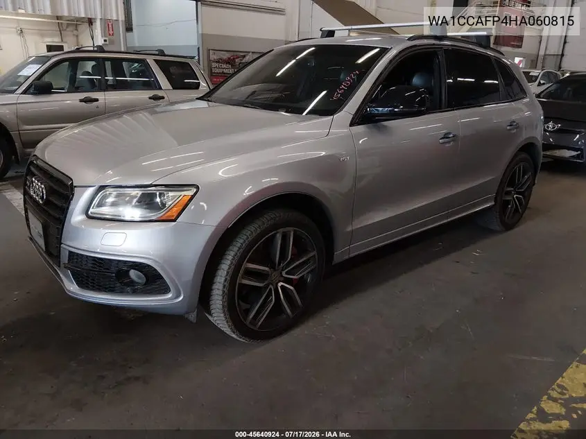 2017 Audi Sq5 3.0T Premium Plus VIN: WA1CCAFP4HA060815 Lot: 45640924