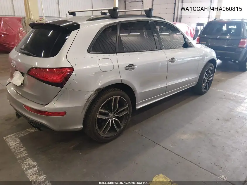 2017 Audi Sq5 3.0T Premium Plus VIN: WA1CCAFP4HA060815 Lot: 45640924