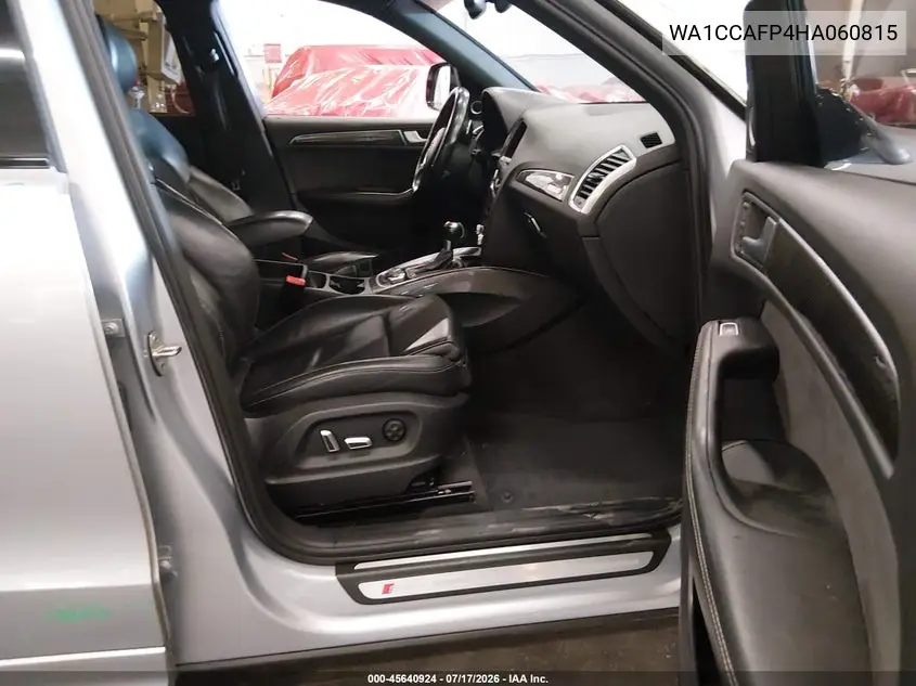 2017 Audi Sq5 3.0T Premium Plus VIN: WA1CCAFP4HA060815 Lot: 45640924