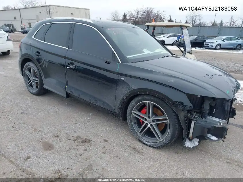 2018 Audi Sq5 3.0T Premium Plus VIN: WA1C4AFY5J2183058 Lot: 44031772