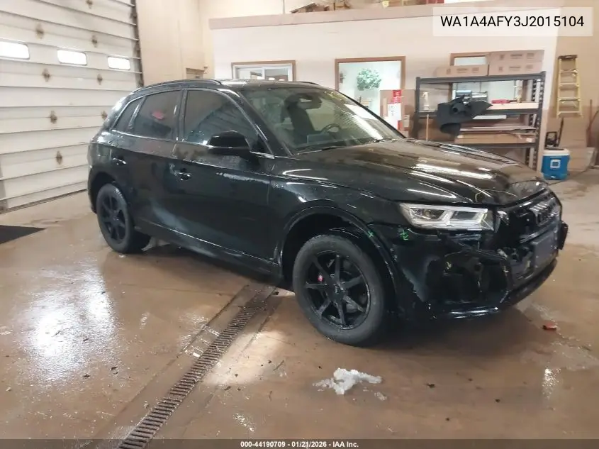 2018 Audi Sq5 3.0T Premium Plus VIN: WA1A4AFY3J2015104 Lot: 44190709