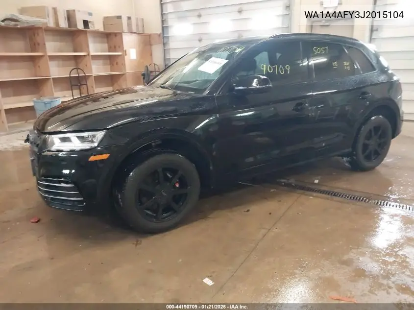 2018 Audi Sq5 3.0T Premium Plus VIN: WA1A4AFY3J2015104 Lot: 44190709