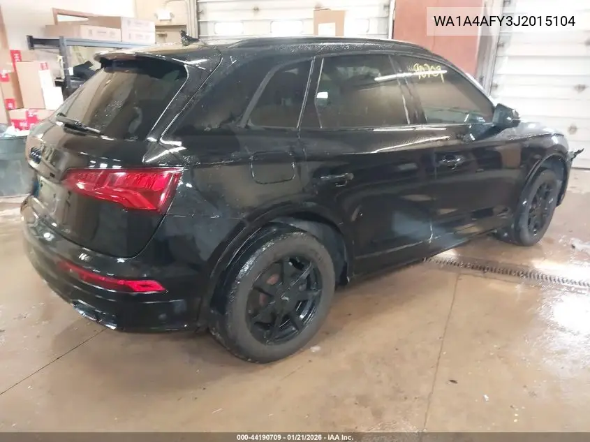 2018 Audi Sq5 3.0T Premium Plus VIN: WA1A4AFY3J2015104 Lot: 44190709