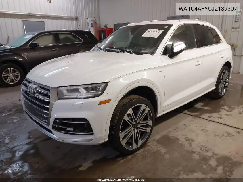 2018 Audi Sq5 3.0T Premium Plus VIN: WA1C4AFY0J2139307 Lot: 44246421