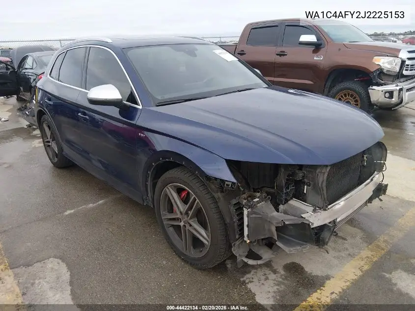 2018 Audi Sq5 3.0T Premium Plus VIN: WA1C4AFY2J2225153 Lot: 44422134