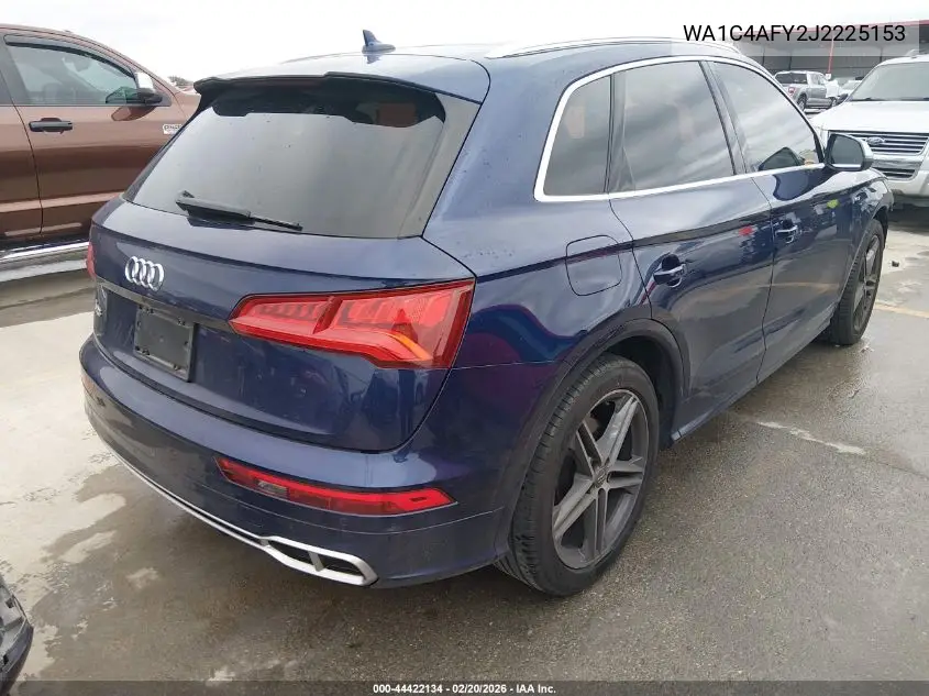 2018 Audi Sq5 3.0T Premium Plus VIN: WA1C4AFY2J2225153 Lot: 44422134