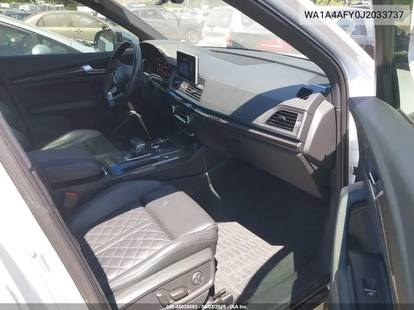 2018 Audi Sq5 3.0T Premium Plus VIN: WA1A4AFY0J2033737 Lot: 45028593